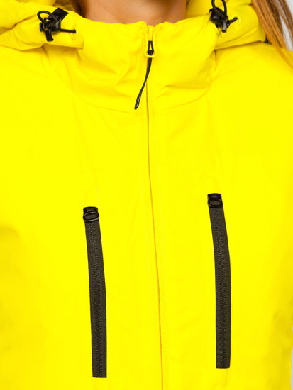 Giubbotto invernale sportivo da donna giallo Bolf HH012A