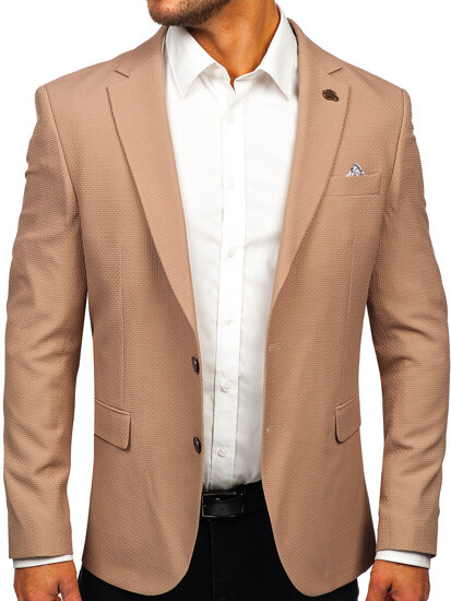 Homme Veste casual Beige Bolf 025