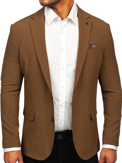 Homme Veste casual Marrone Bolf 026