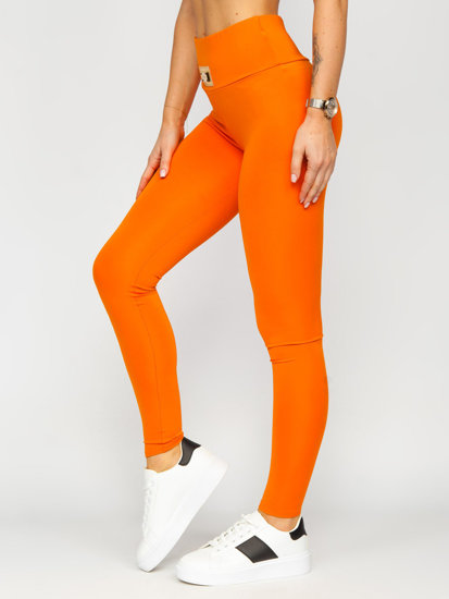 Leggings da donna arancione Bolf 021A