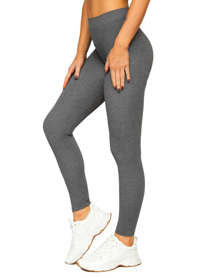 Leggings da donna grigi Bolf 3729