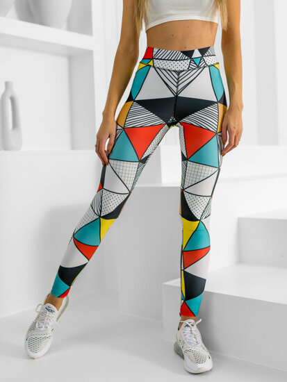 Leggings da donna multicolore Bolf 20707