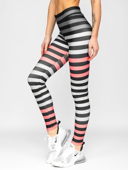 Leggings da donna multicolore Bolf 20966