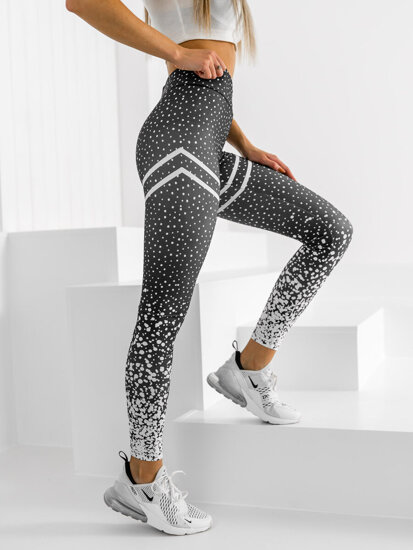 Leggings da donna neri Bolf 0933