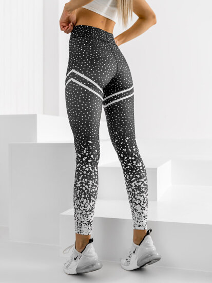 Leggings da donna neri Bolf 0933