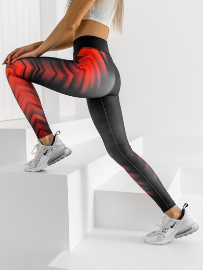 Leggings da donna neri Bolf 20702