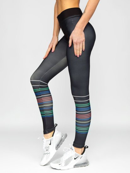 Leggings da donna neri Bolf 20988