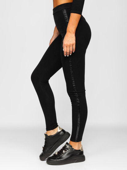 Leggings da donna neri Bolf W7101