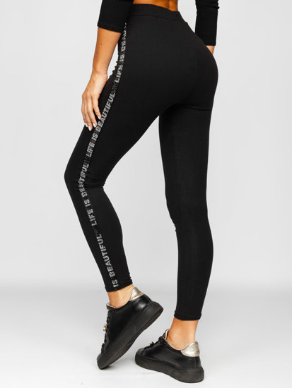 Leggings da donna neri Bolf W7106