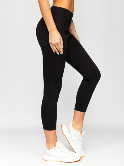 Leggings da donna neri Bolf YW06011