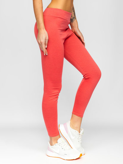 Leggings da donna salmone Bolf YW01058 