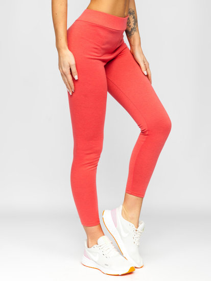 Leggings da donna salmone Bolf YW01059