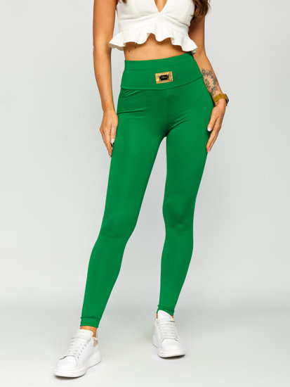 Leggings da donna verde Bolf 021A