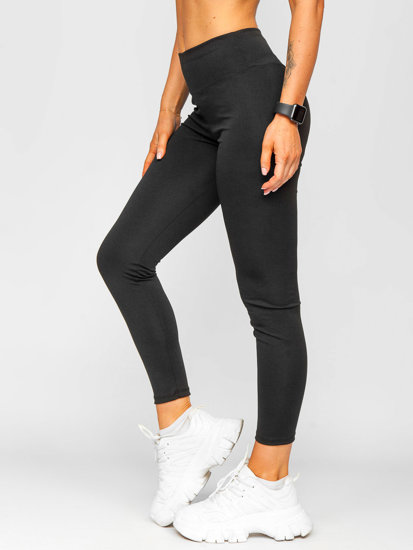 Leggings push up da donna nero Bolf L718