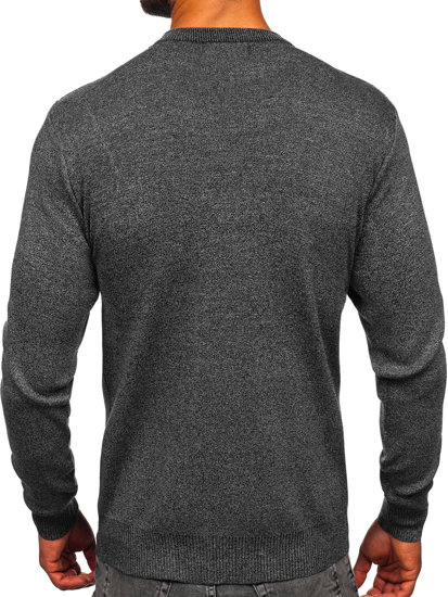 Maglione basic da uomo antracite Bolf S8502