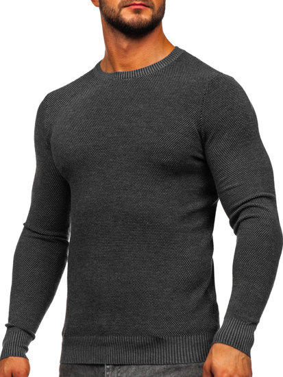 Maglione da uomo antracite Bolf W2-20124