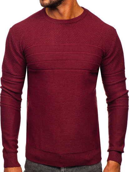 Maglione da uomo bordò Bolf SL15-2318