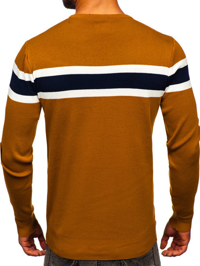 Maglione da uomo cammello Bolf H2108