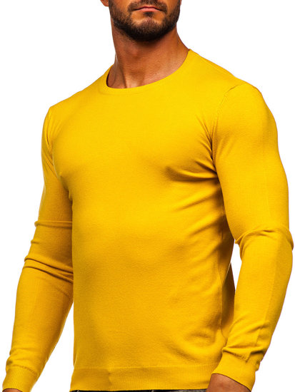 Maglione da uomo giallo Bolf MMB602