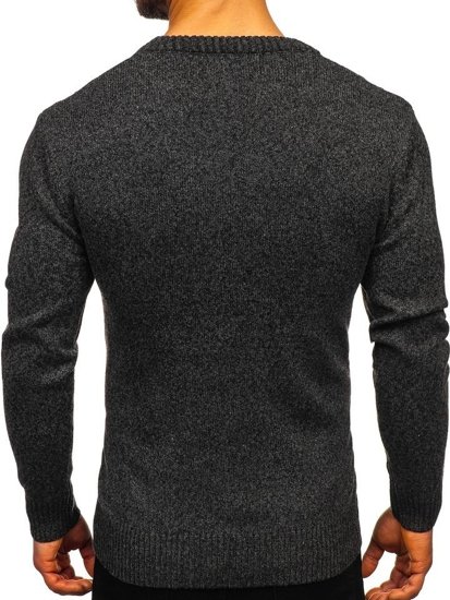 Maglione da uomo grafite Bolf H1937