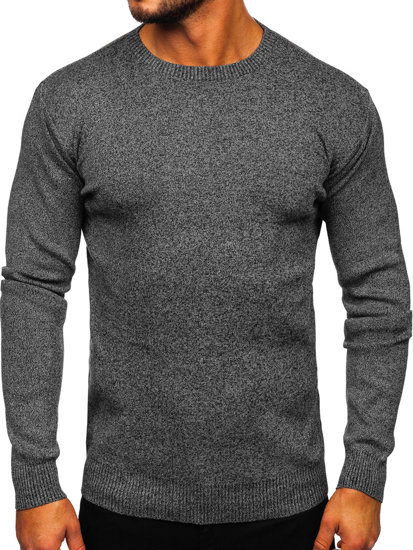 Maglione da uomo grafite Bolf S8165