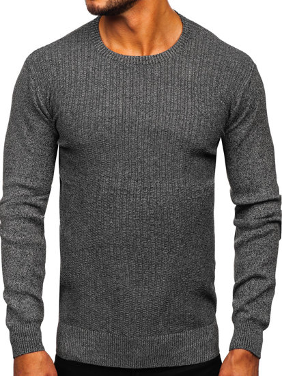 Maglione da uomo grafite Bolf S8523