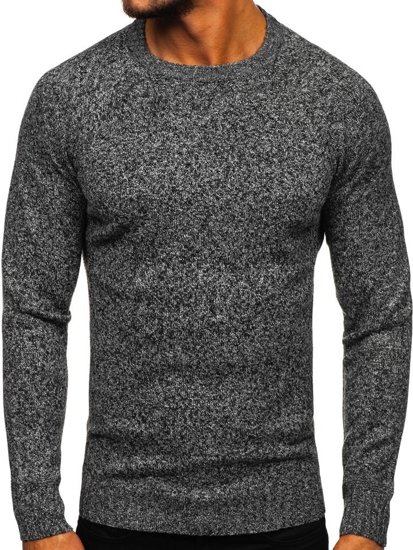 Maglione da uomo grigio Bolf H1929