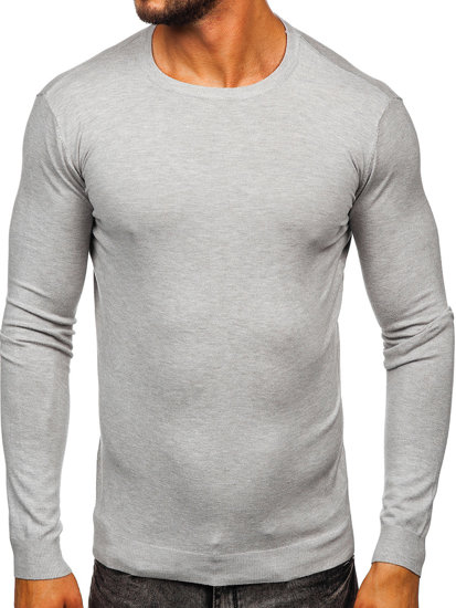 Maglione da uomo grigio Bolf MMB602