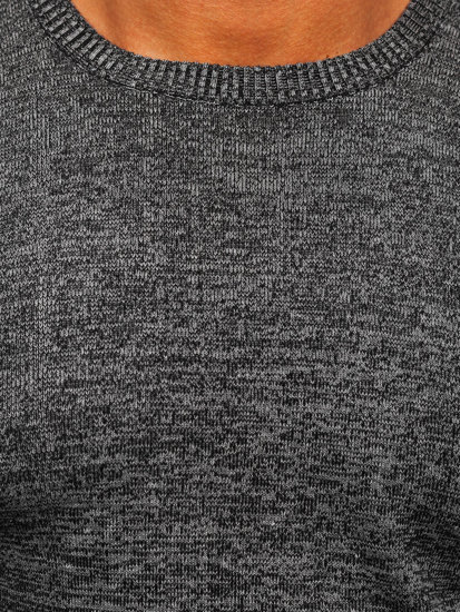 Maglione da uomo grigio Bolf S8307