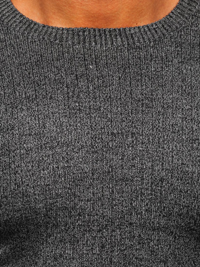 Maglione da uomo grigio Bolf S8309