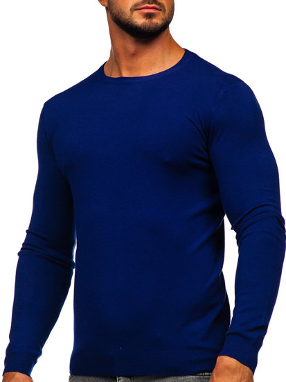 Maglione da uomo indaco Bolf MMB602