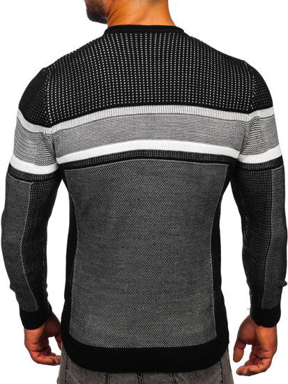 Maglione da uomo nero Bolf 2510