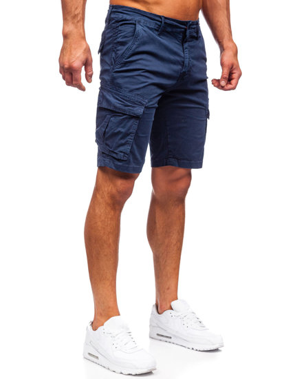 Pantaloncini cargo da uomo blu Bolf YF2222