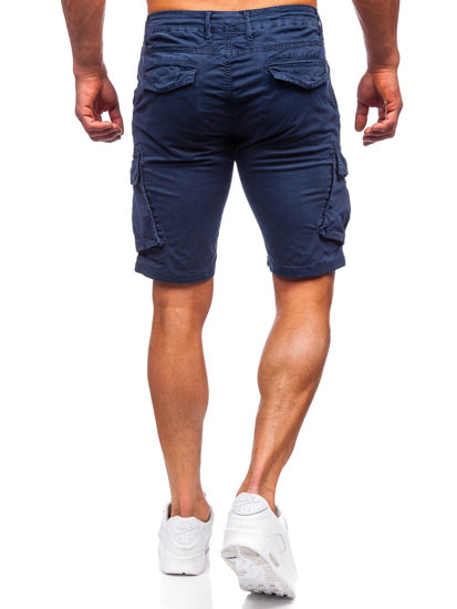 Pantaloncini cargo da uomo blu Bolf YF2222