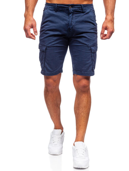 Pantaloncini cargo da uomo blu Bolf YF2222