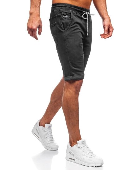 Pantaloncini corti da uomo neri Bolf KG3723