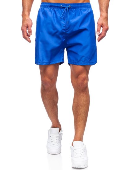 Pantaloncini da bagno da uomo azzurri Bolf YW02002