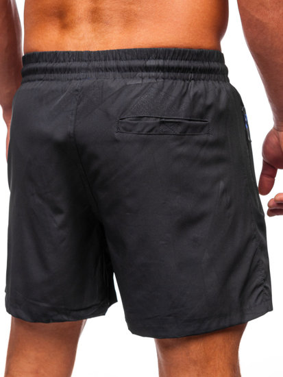 Pantaloncini da bagno da uomo grafite Bolf 7713