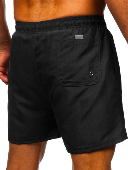 Pantaloncini da bagno da uomo nero Bolf XL020