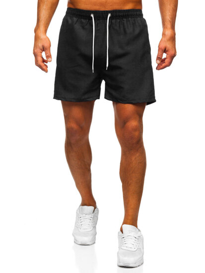 Pantaloncini da bagno da uomo nero Bolf XL020