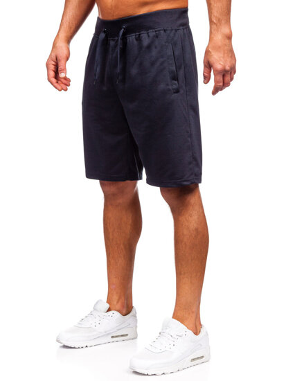 Pantaloncini da tuta da uomo blu Bolf 8K101