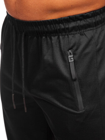 Pantaloncini da tuta da uomo nero Bolf JX806