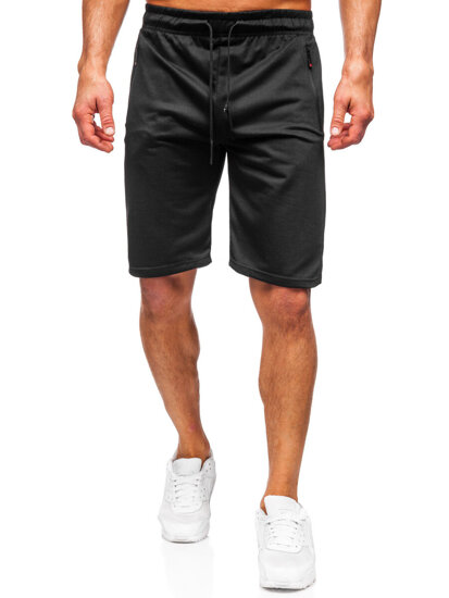 Pantaloncini da tuta da uomo nero Bolf JX822