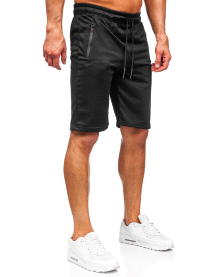 Pantaloncini da tuta da uomo nero Bolf JX822