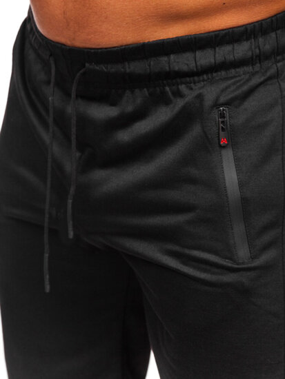 Pantaloncini da tuta da uomo nero Bolf JX822