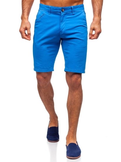 Pantaloncini da uomo azzurri Bolf 1142