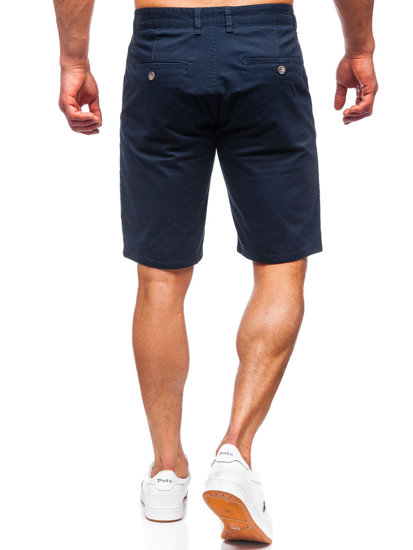 Pantaloncini da uomo blu Bolf 1140