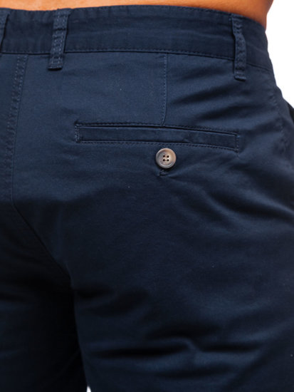 Pantaloncini da uomo blu Bolf 1140