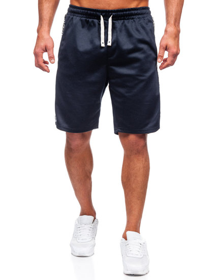 Pantaloncini di tuta da uomo blu Bolf 8K933