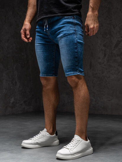 Pantaloncini in denim da uomo blu Bolf TF177A1